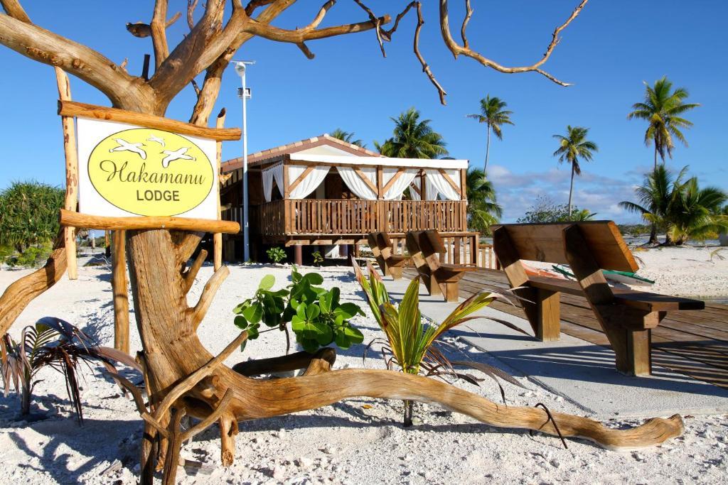 Hakamanu Lodge Tikehau Eksteriør billede
