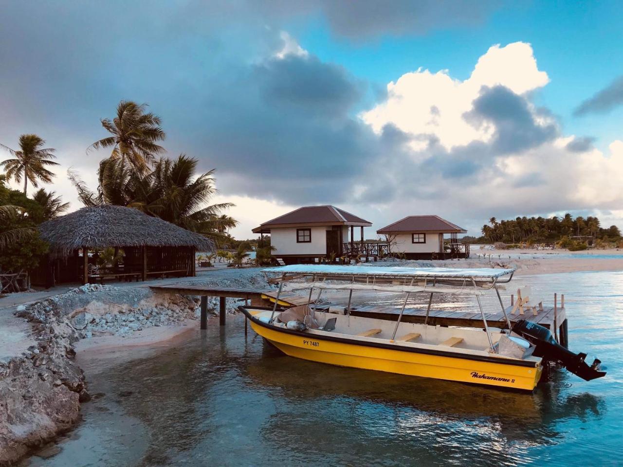 Hakamanu Lodge Tikehau Eksteriør billede