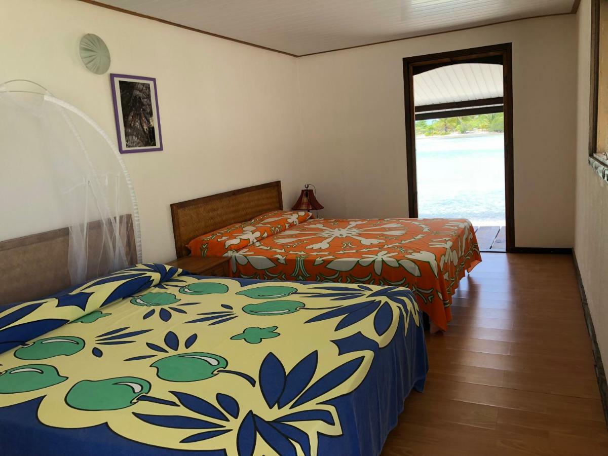 Hakamanu Lodge Tikehau Eksteriør billede